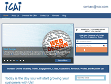 Tablet Screenshot of icai.com