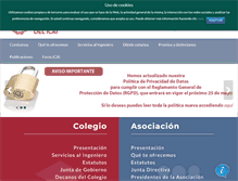 Tablet Screenshot of icai.es