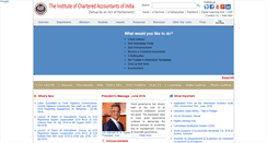 Desktop Screenshot of icai.org
