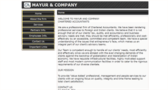 Desktop Screenshot of mayurcompany.icai.org.in