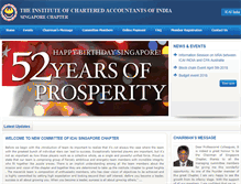 Tablet Screenshot of icai.org.sg